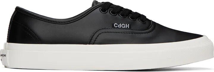 Comme des Garçons Homme Black Paneled Sneakers