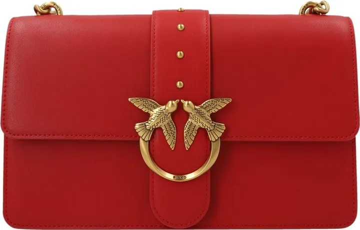 Pinko Love One Chained Crossbody Bag