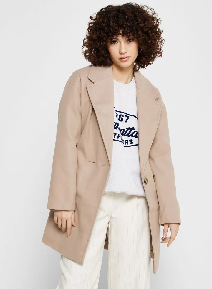 Pocket Detail Coat