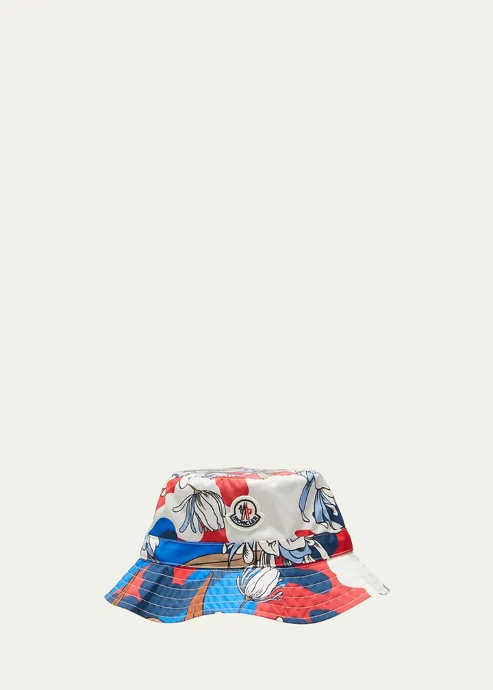 Men's Floral Camo Bucket Hat