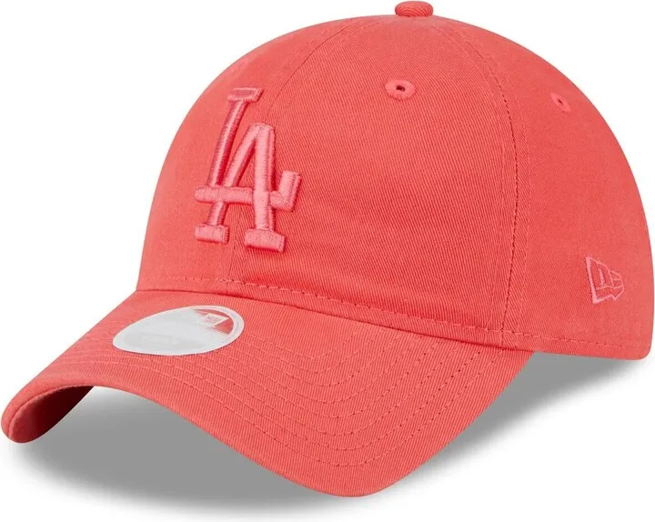 Women's New Era Red Los Angeles Dodgers Lava Core Classic 9TWENTY Snapback Hat