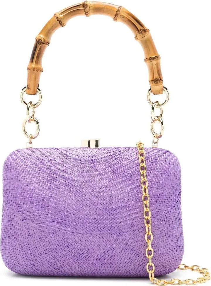 Mindy bamboo-detail bag