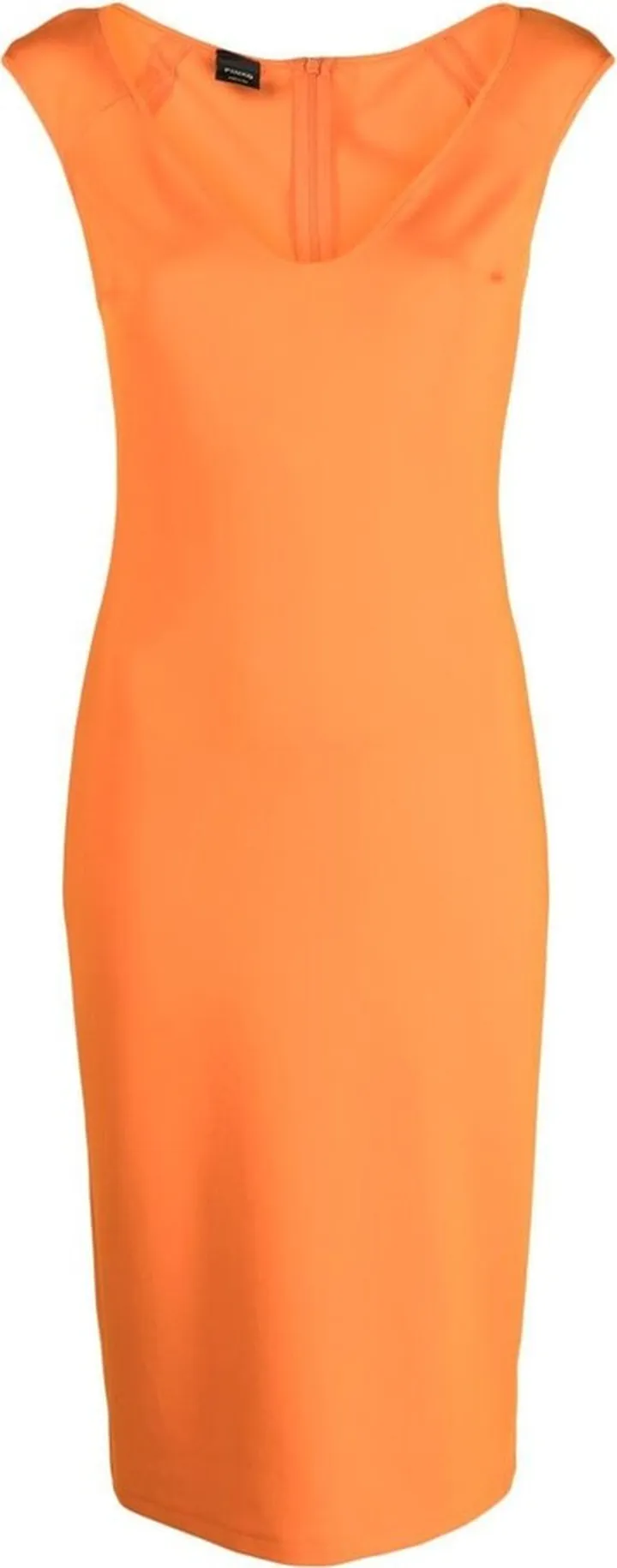 V-neck pencil dress