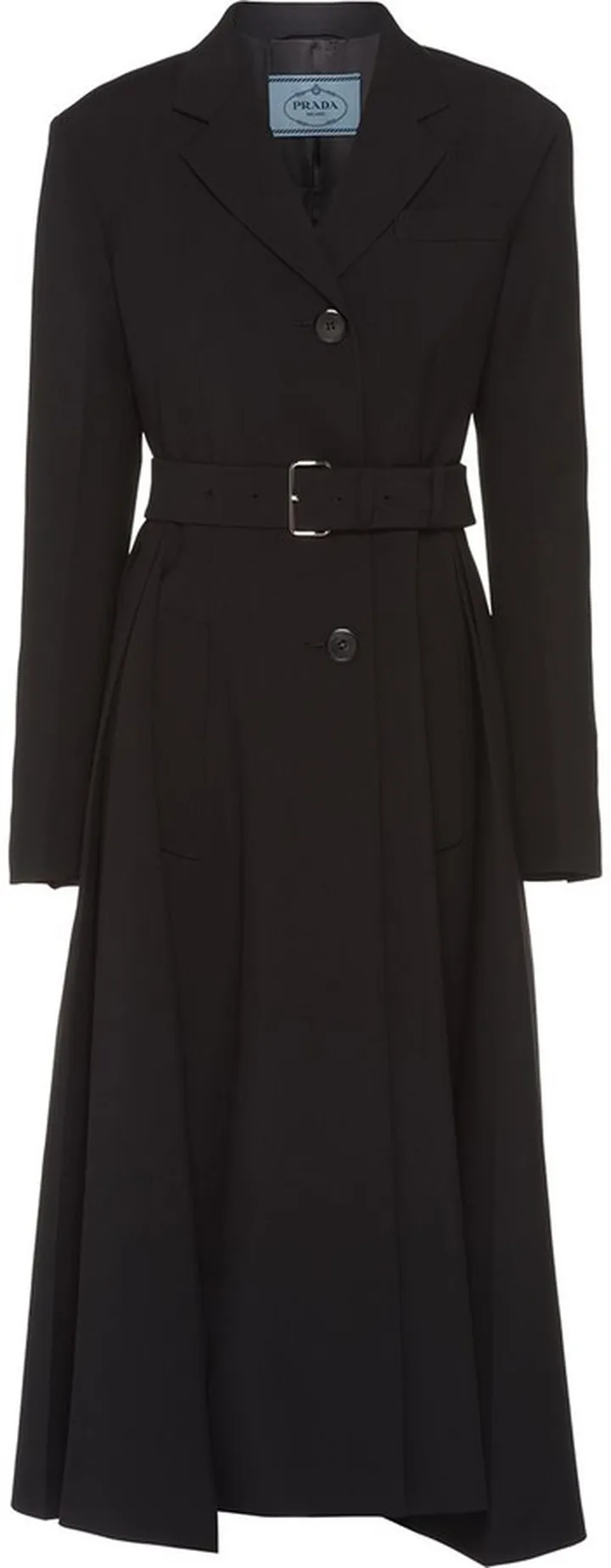 Belted Mid-Length Coat