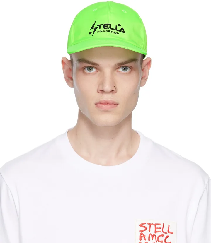 Stella McCartney Green Tom Tosseyn Edition Logo Baseball Cap