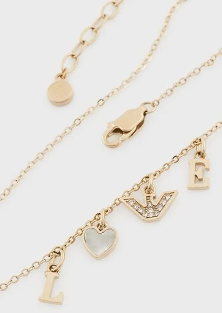 White Mother of Pearl Components Necklace