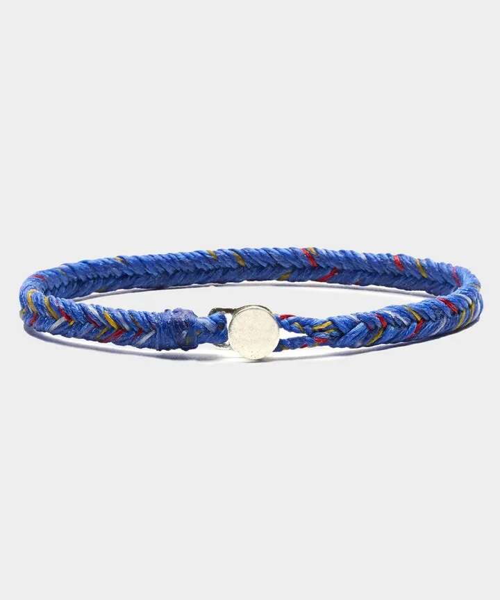 Scosha Classic Fishtail Button Bracelet In Daybreak