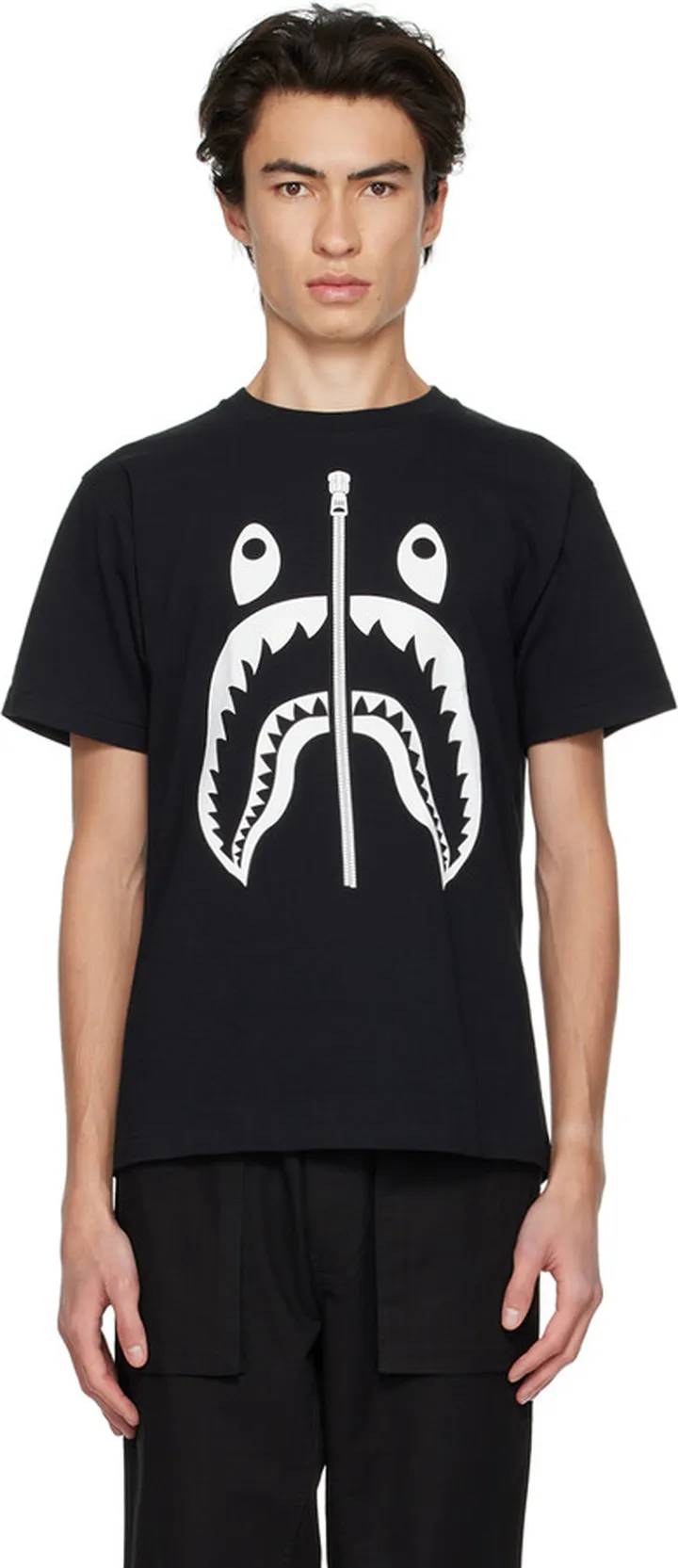 BAPE Black WGM Edition Shark T-Shirt