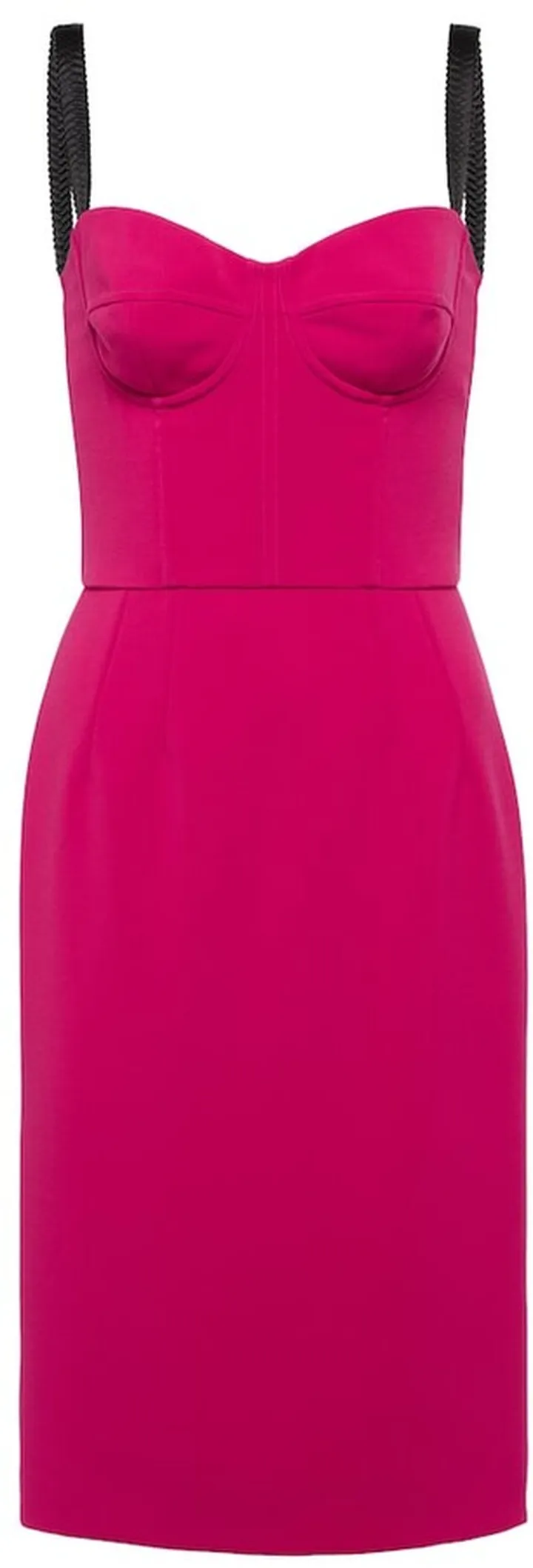 Bustier midi dress