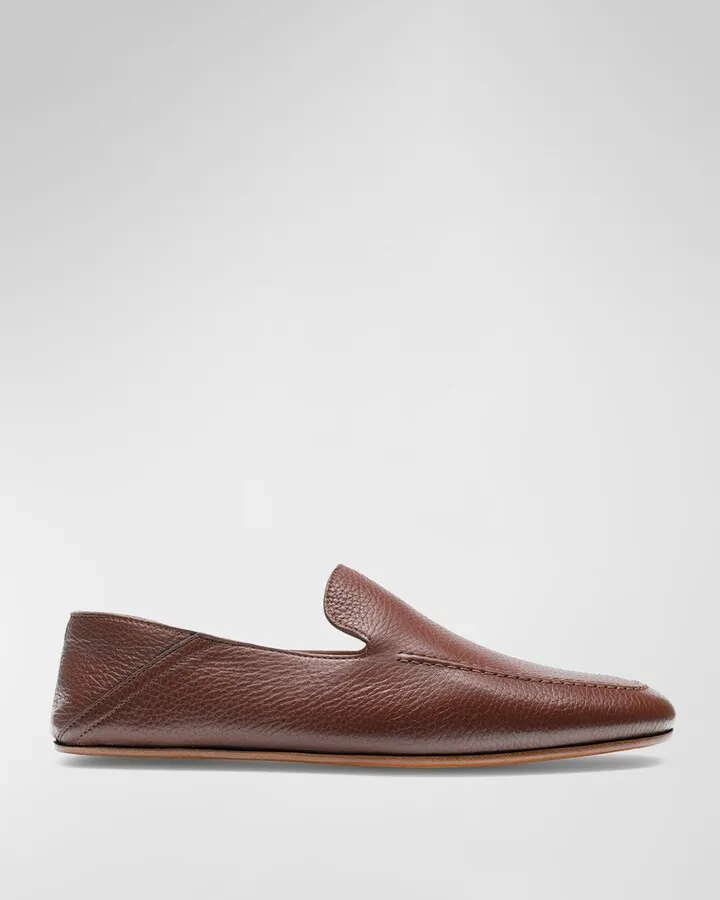 Men's Heston Deerskin Leather House Slippers