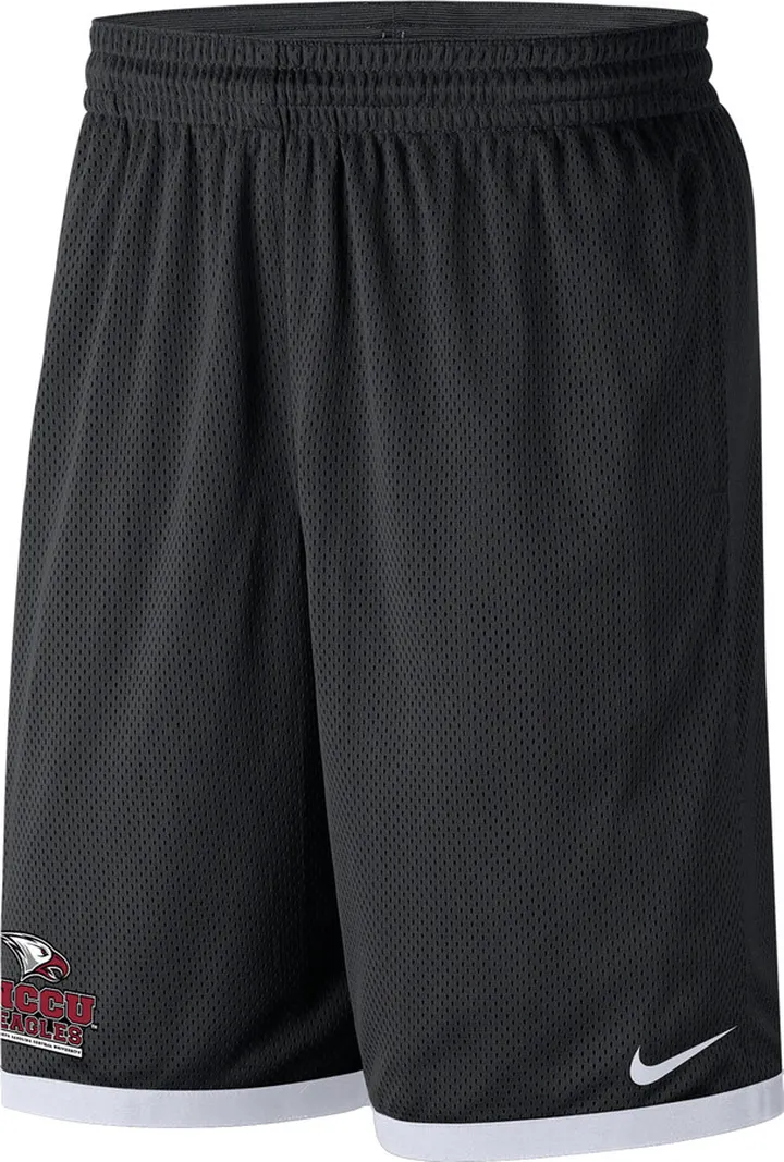 North Caorlina Central Nike Men's College Mesh Shorts in Black