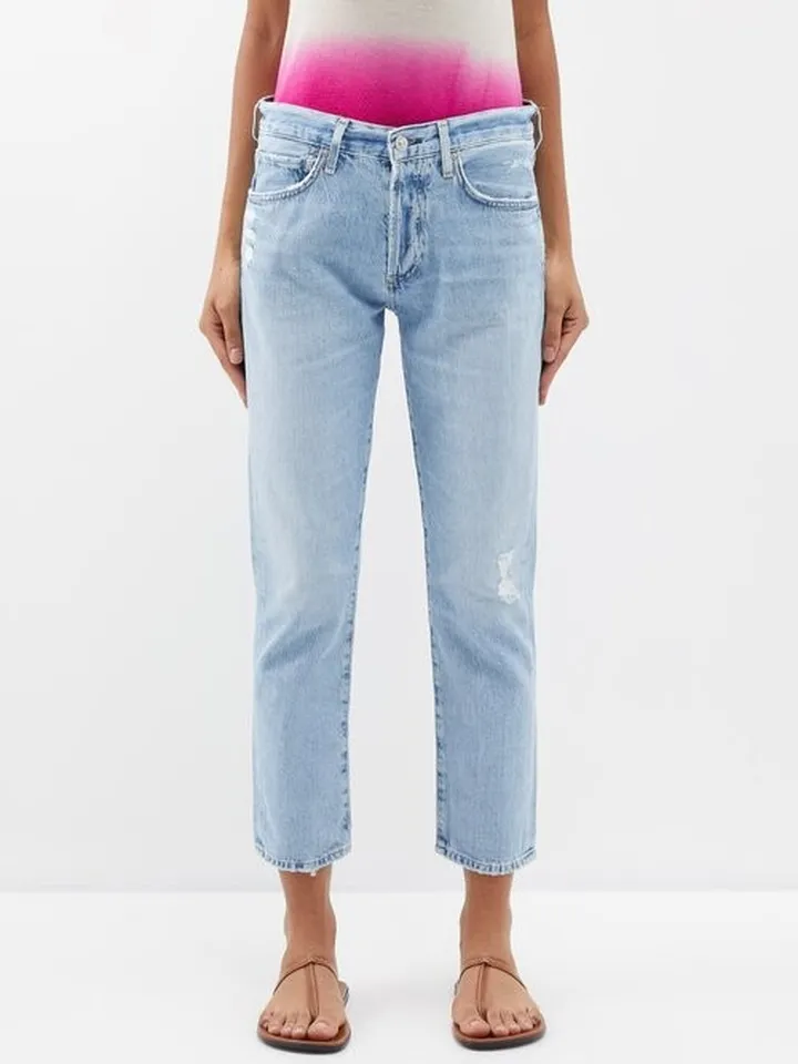 Emerson Slim Low-rise Boyfriend Jeans