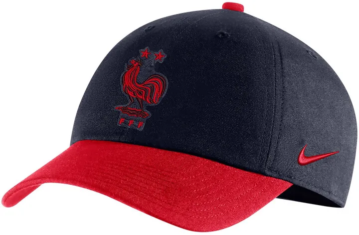 Nike Unisex FFF Heritage86 Adjustable Hat in Blue