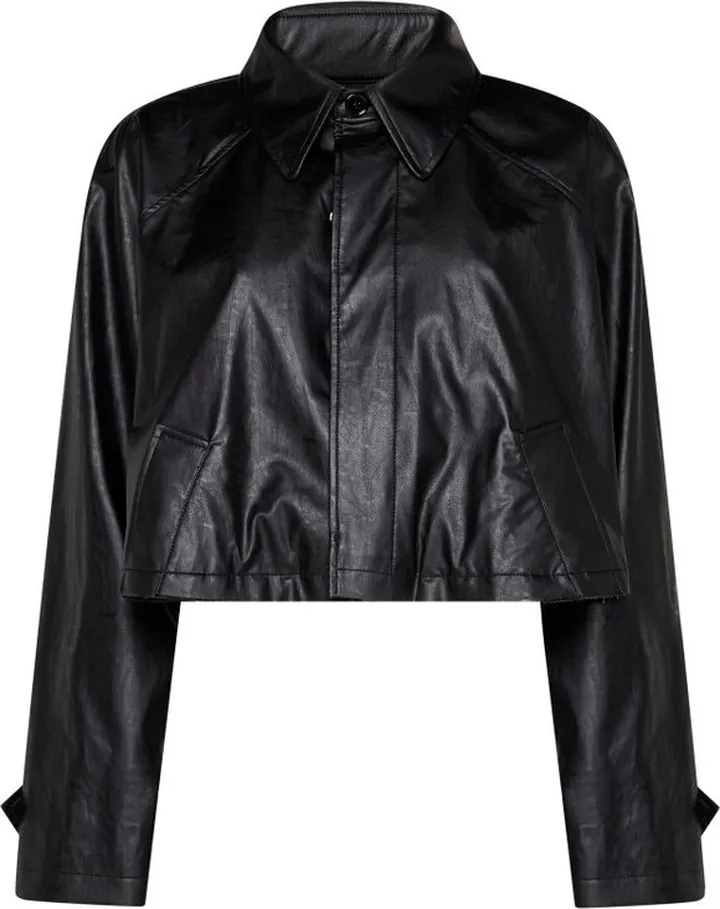 MM6 Maison Margiela Long Sleeved Cropped Jacket