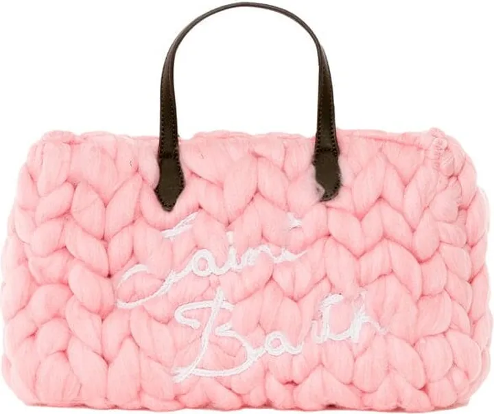 Pink Tricot Handbag
