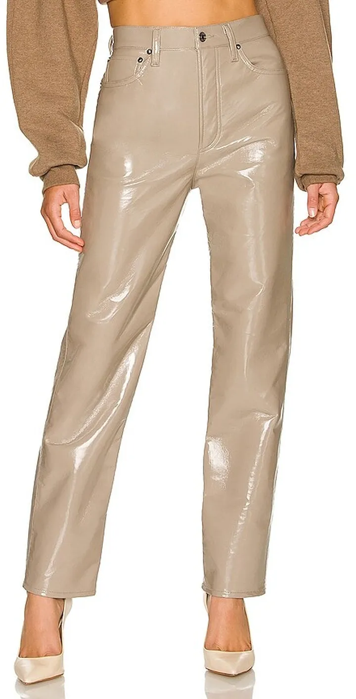 Recycled Leather 90's Pinch Waist