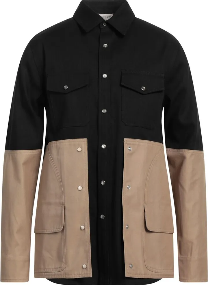 Denim Outerwear Black
