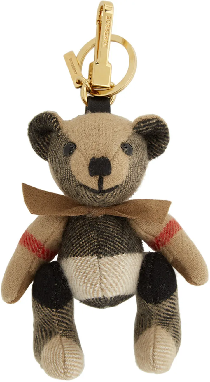 Burberry Beige Bow Tie Thomas Keychain