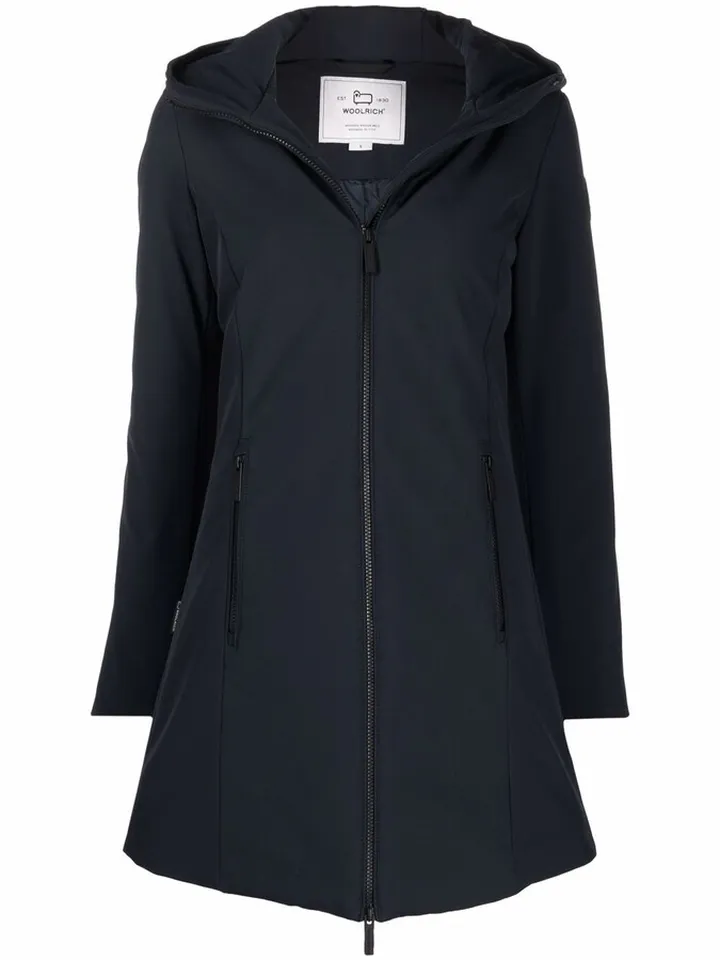 Padded Hooded Parka Coat
