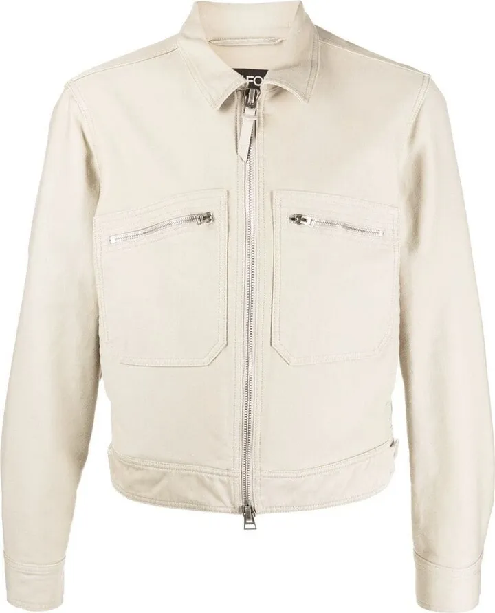 Zipped Leather Jacket