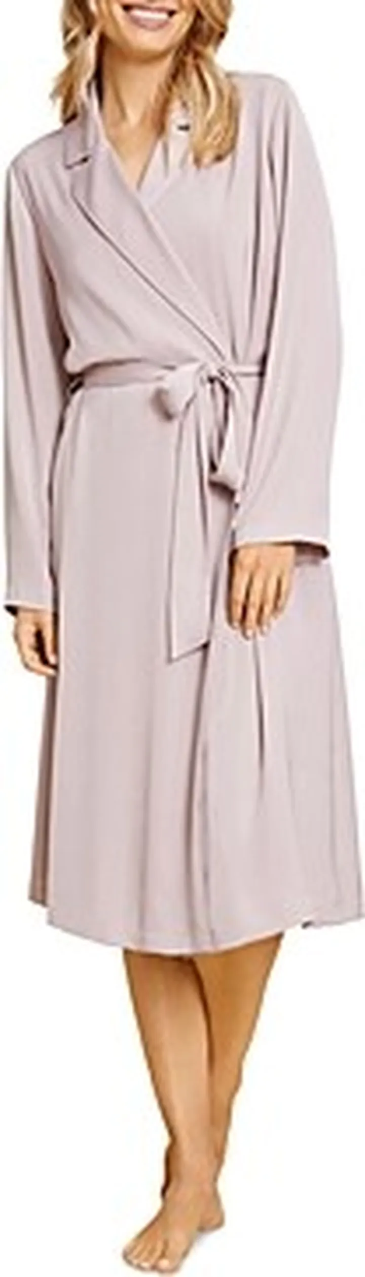 Barefoot Dreams Satin Notch Collar Robe
