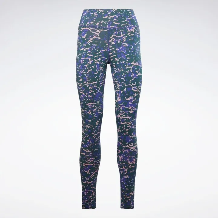 Reebok Modern Safari Cotton Leggings Womens Athletic Leggings X Small Forest Green