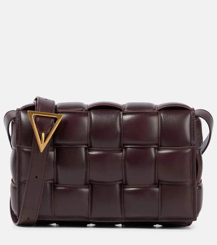 Padded Cassette leather shoulder bag