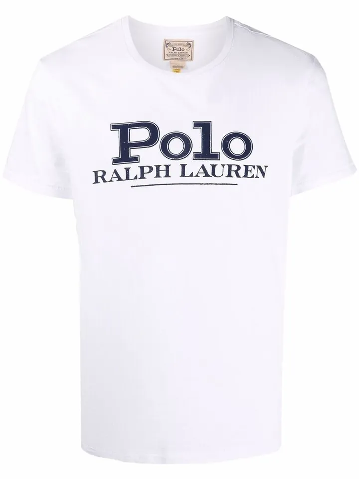 logo-print cotton T-shirt