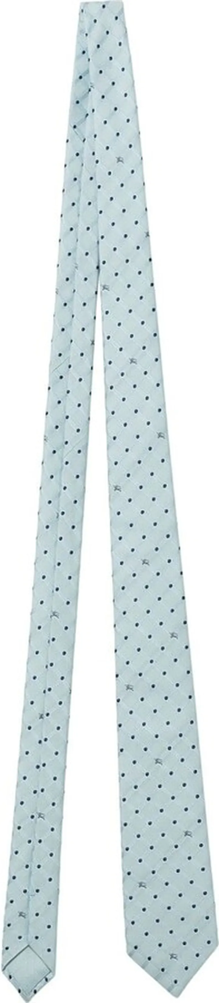 Dot-Print Silk Tie