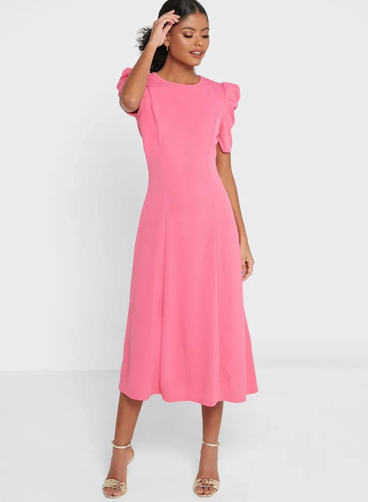 Puff Sleeve Dress