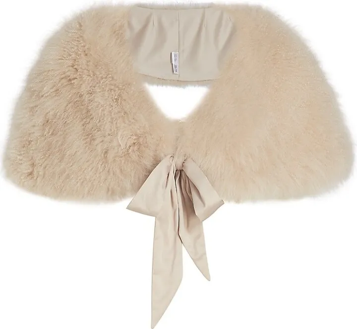 Cashmere Goat Fur Stole