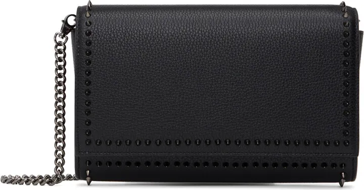 Christian Louboutin Black Paloma Clutch Bag