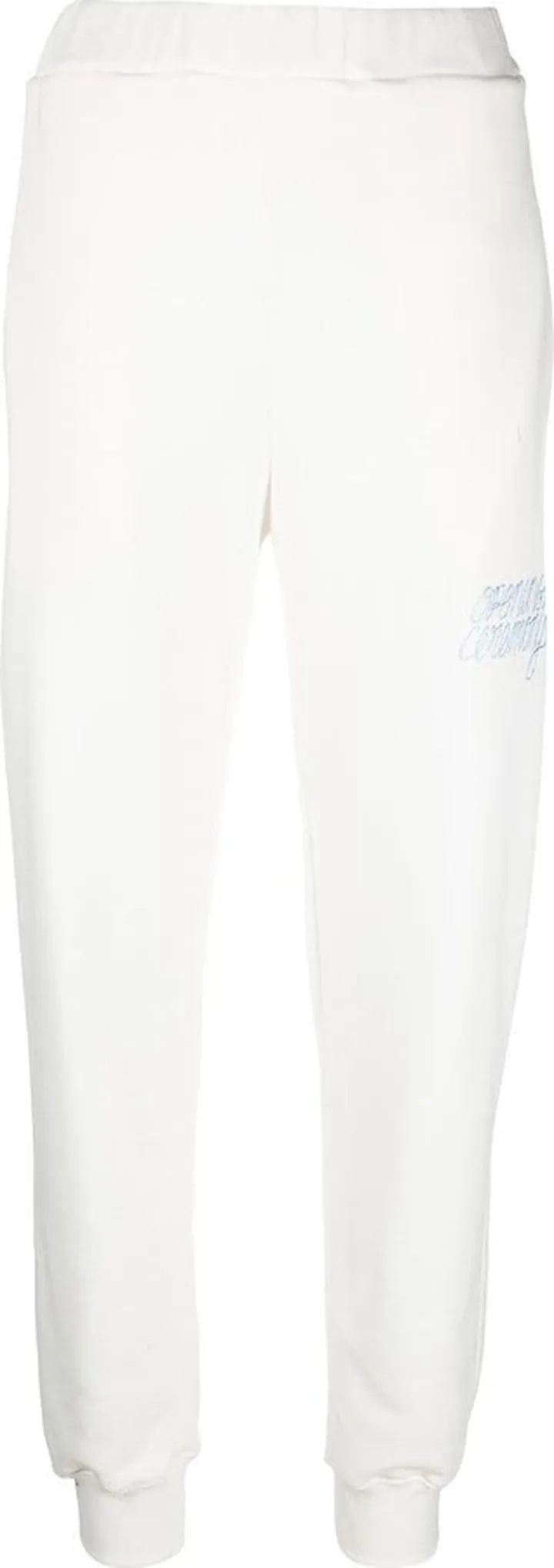 Embroidered-Logo Slim Track Pants