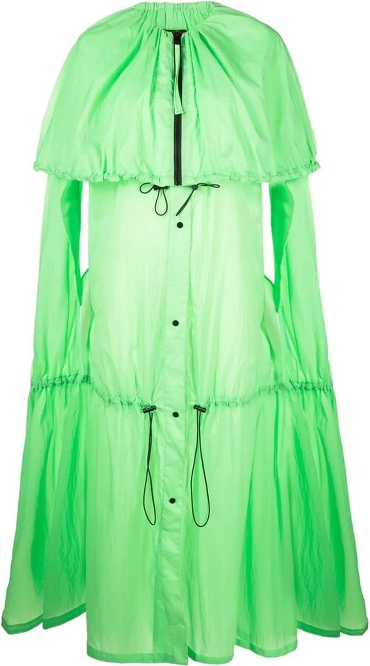 Hun'S Pick voluminous raincoat
