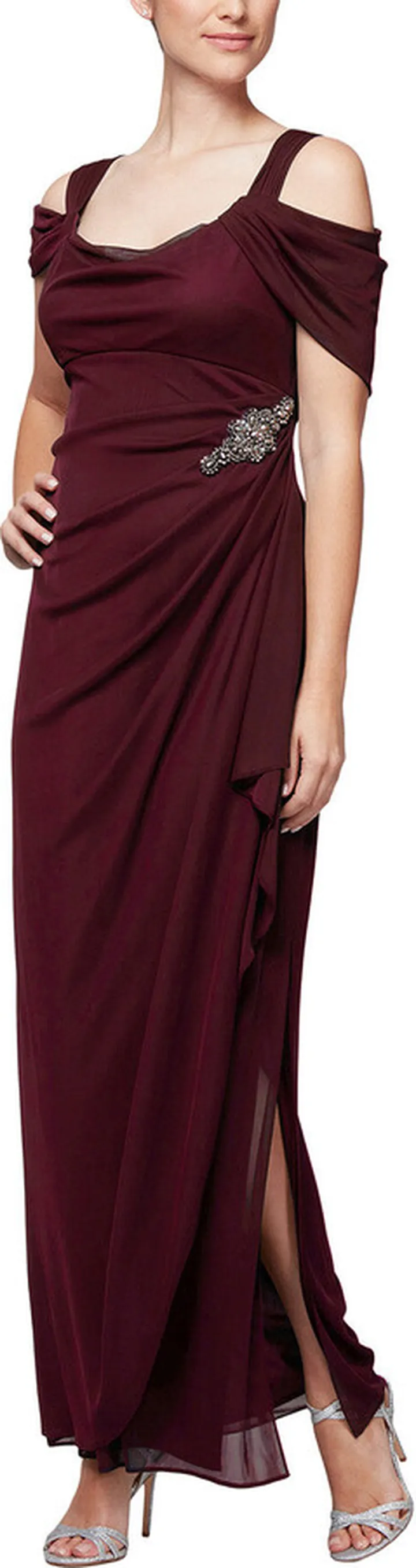 Dress With Cowl Neckline