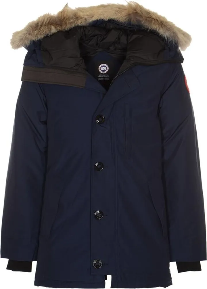 Canada Goose Logo Patch Hooded Parka