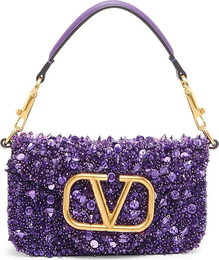 Small Loco Embellished Shoulder Bag
