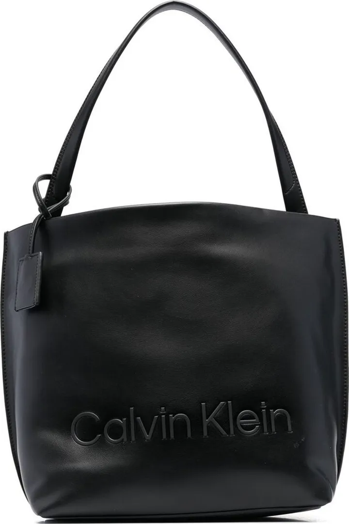 Embossed Logo Tote Bag