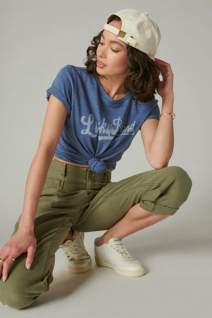 Lucky Ivy Arch Crew Tee