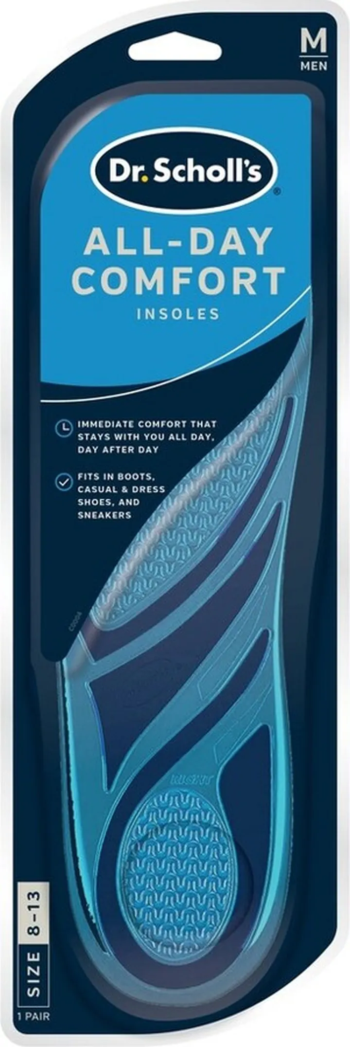 Dr. Scholl's All Day Casual Comfort Insoles for Men - Size (8-13)