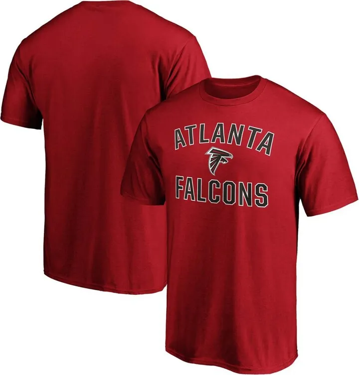 Men's Red Atlanta Falcons Victory Arch T-shirt