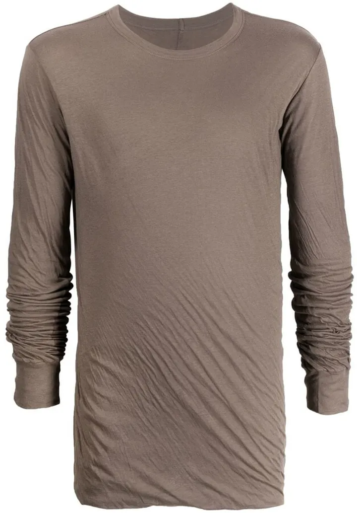 crew neck long-sleeved T-shirt