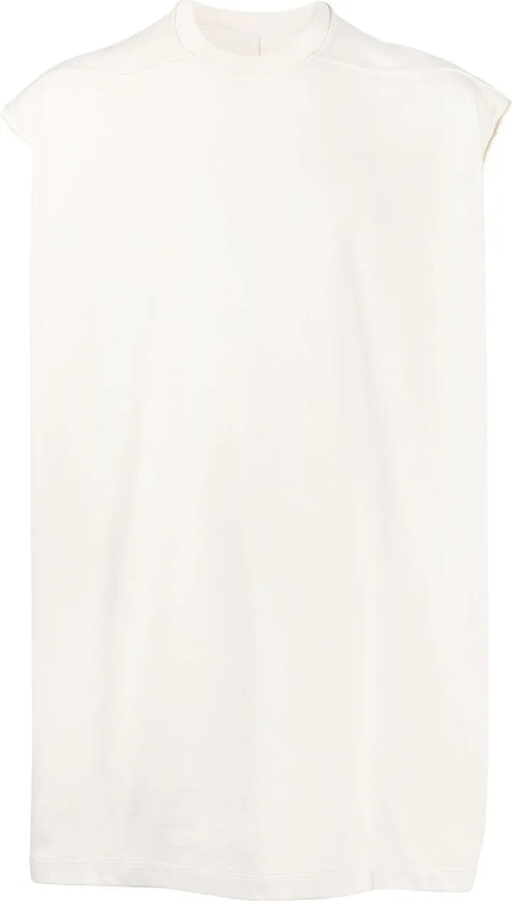 Tarp crew-neck sleeveless T-shirt
