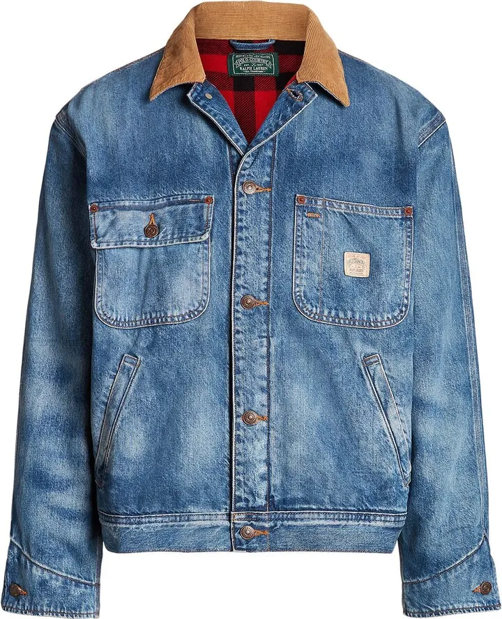 Polo Country Denim Jacket Denim Outerwear Blue