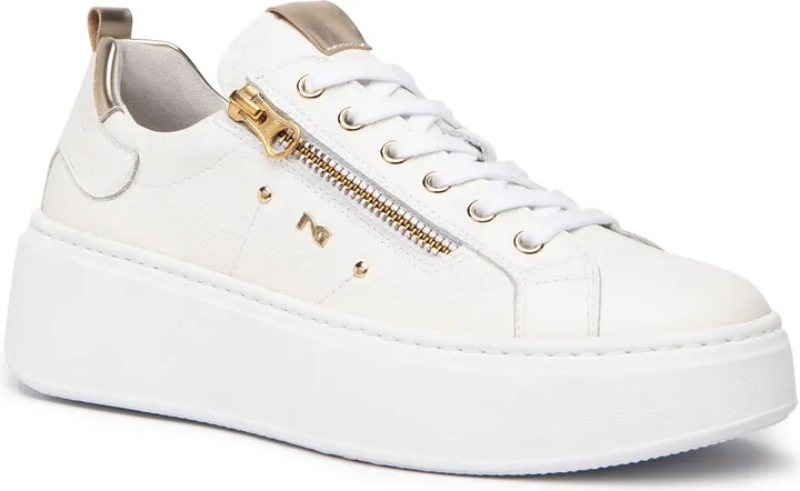 Side Zip Platform Sneaker