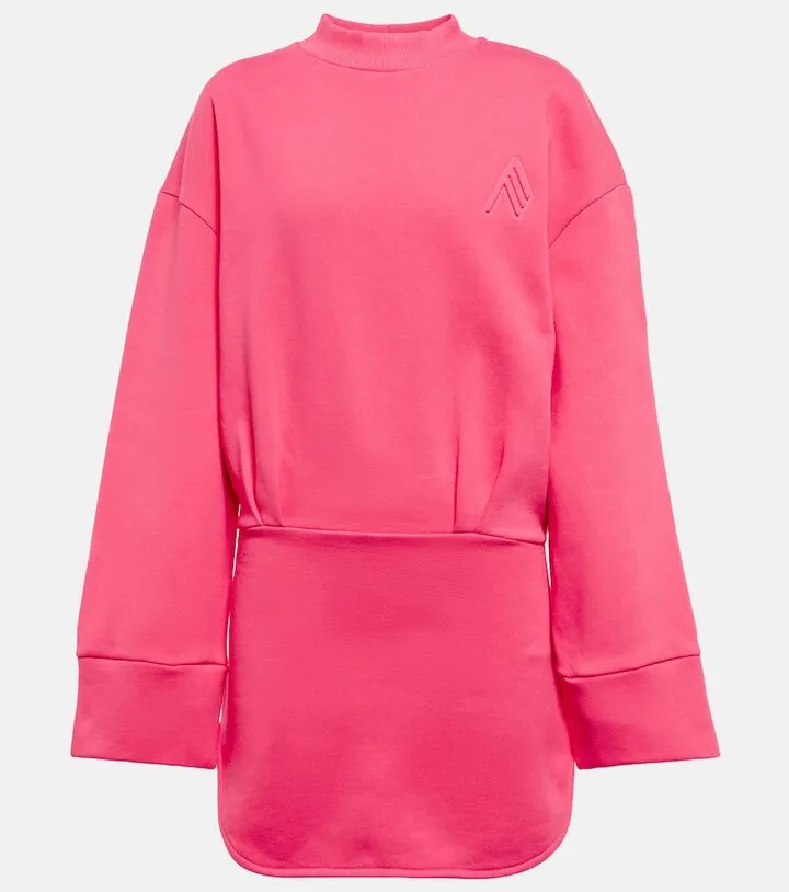 Cotton sweater dress