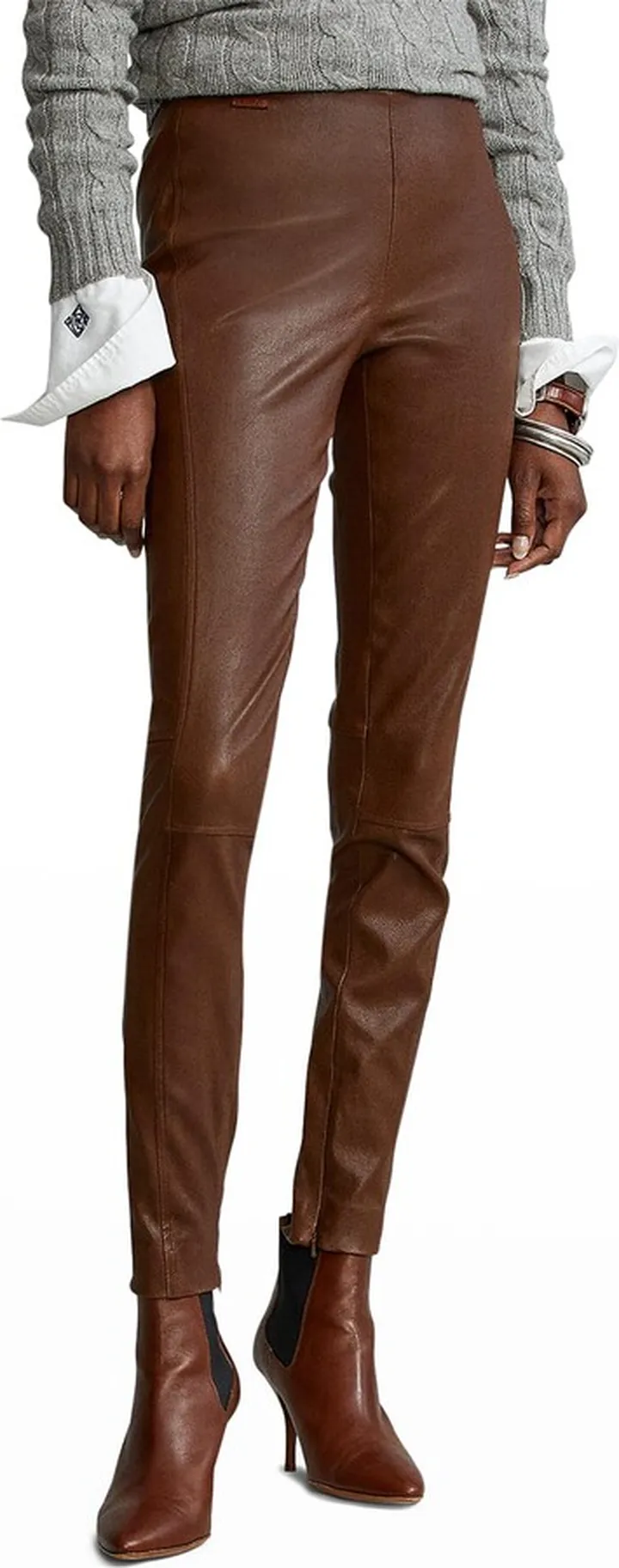 Leather Skinny Pants