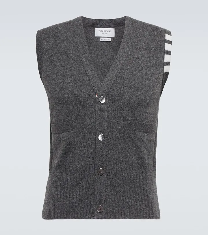Cashmere sweater vest