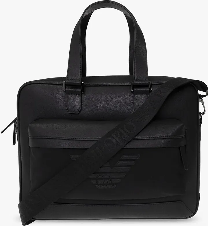 Black briefcase