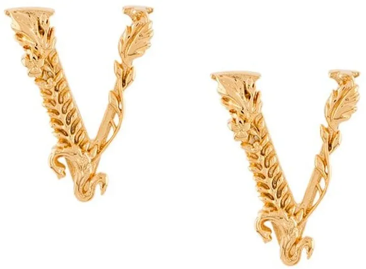 Virtus embossed earrings